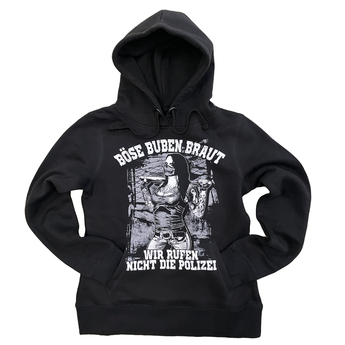 Braut Hoodie Polizei