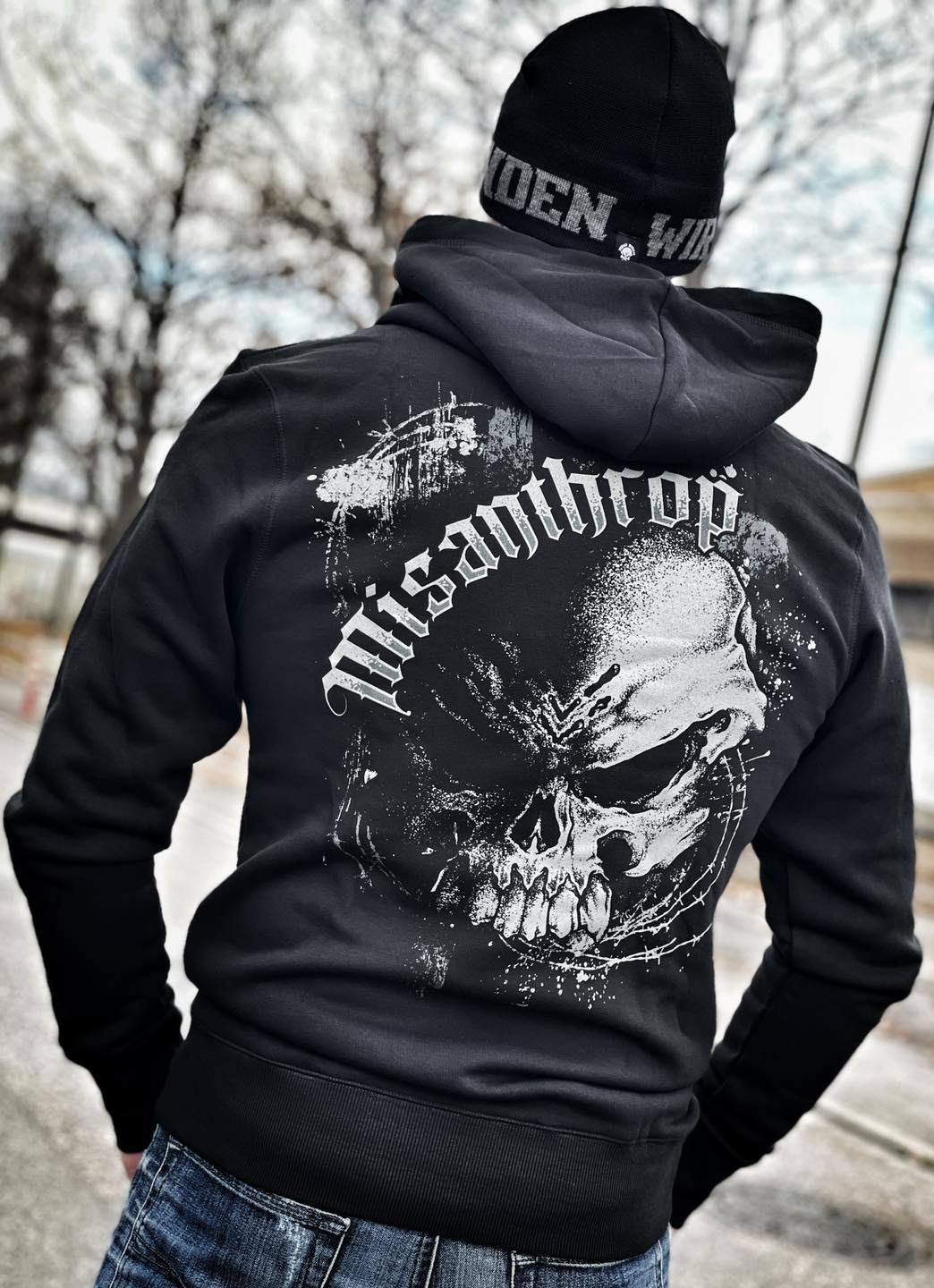 Hoodie mit Kapuze - Misanthrop