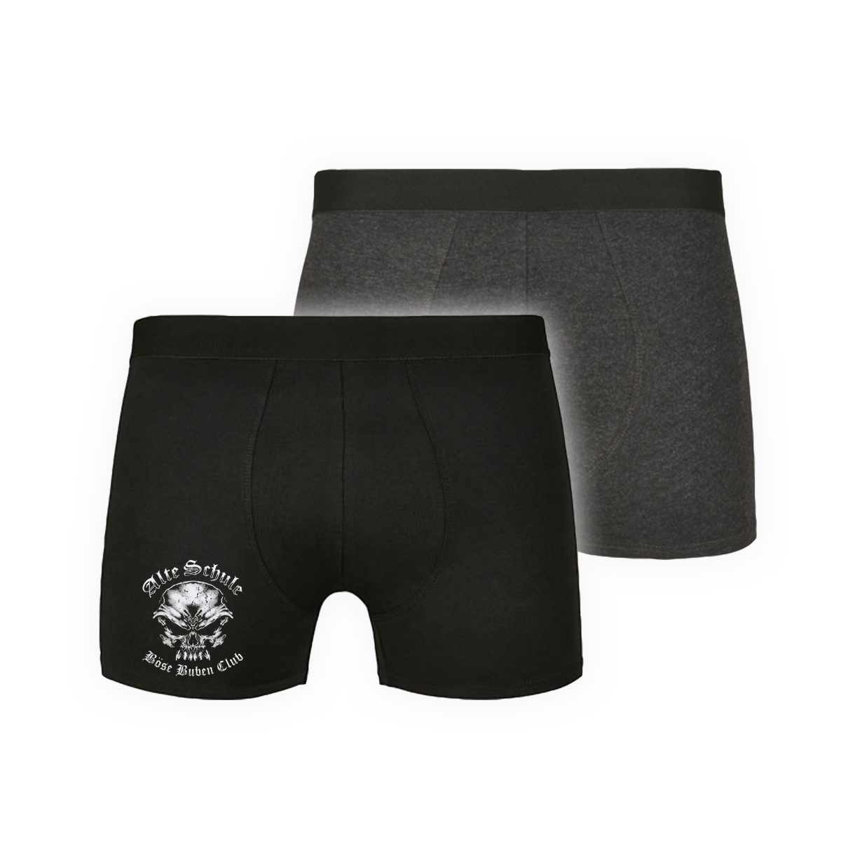 Boxer Short Schwarz/Grau