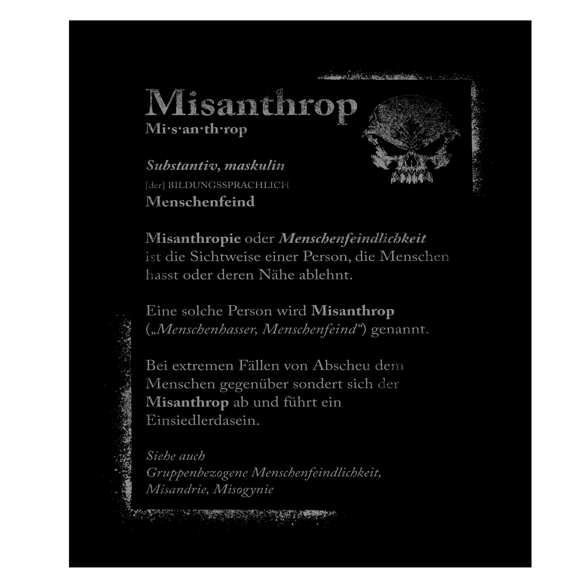 Menschenfeind