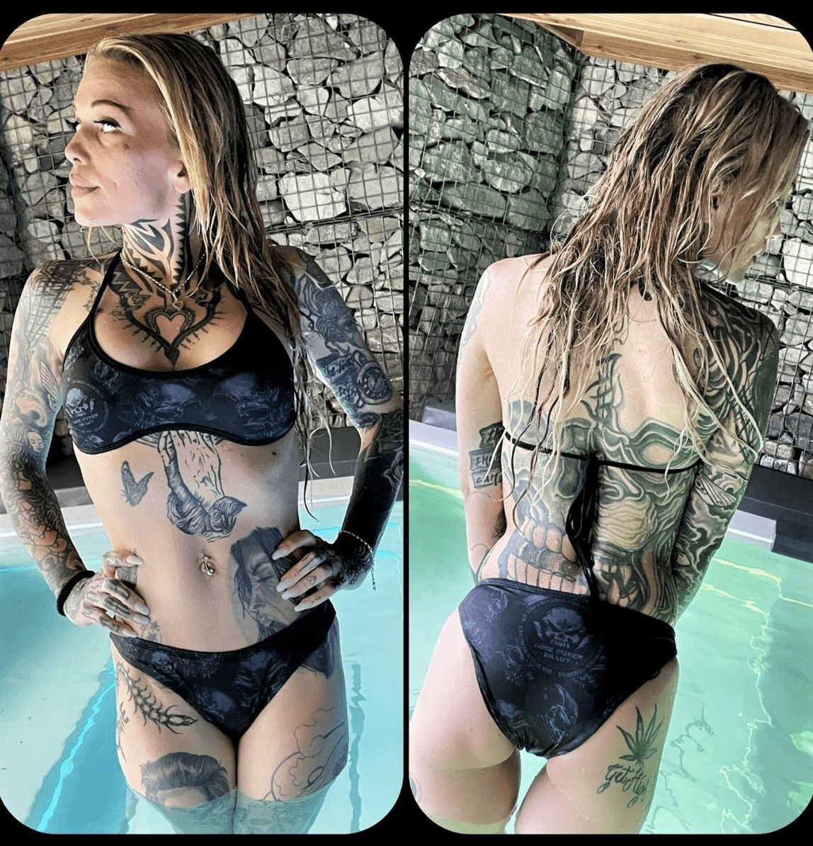 Bikini Skulls Oberteil