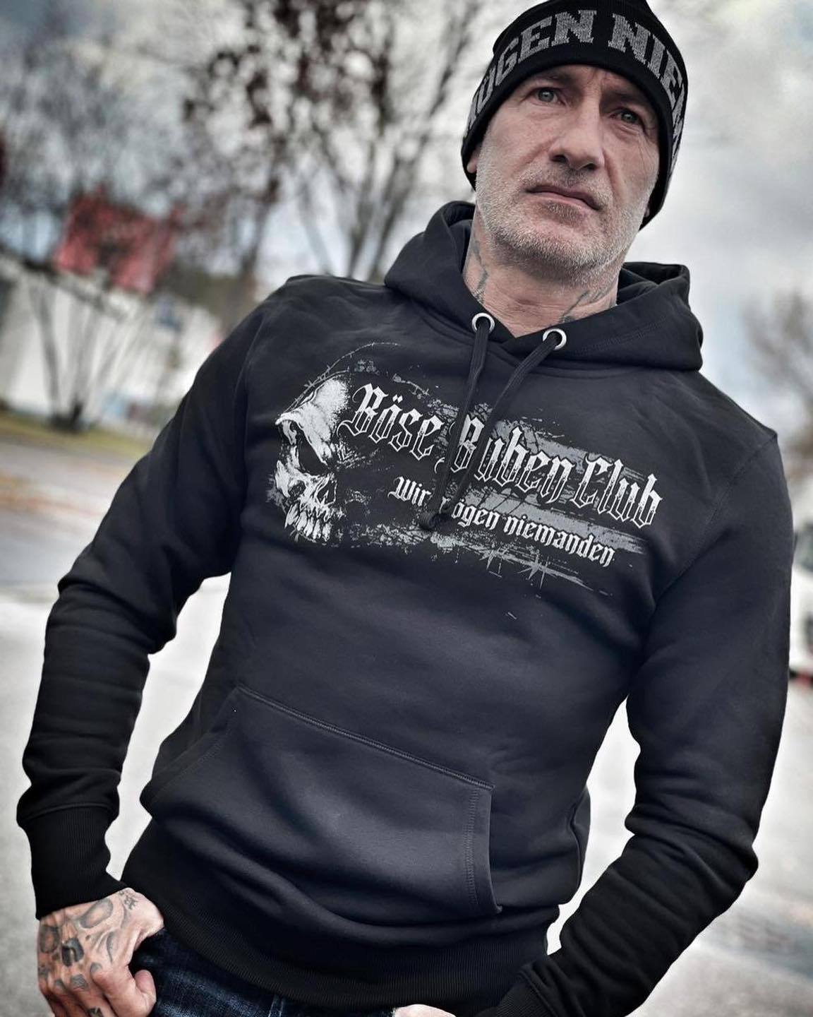 Hoodie mit Kapuze - Misanthrop