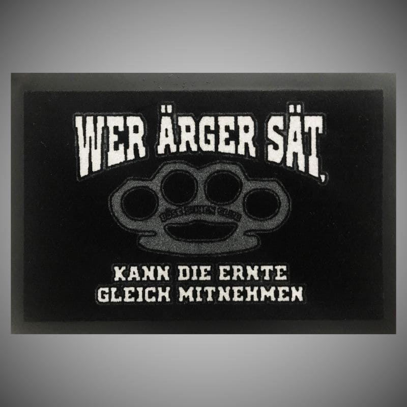 Böse Buben Club Fußmatte - Ärger