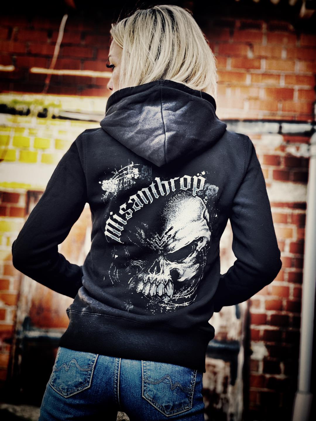 Braut Hoodie mit Kapuze - Misanthrop