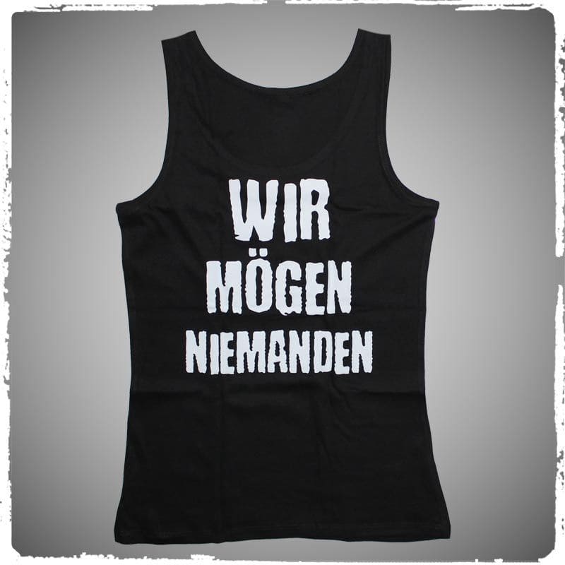 Braut Tank Top - Wir mögen niemanden