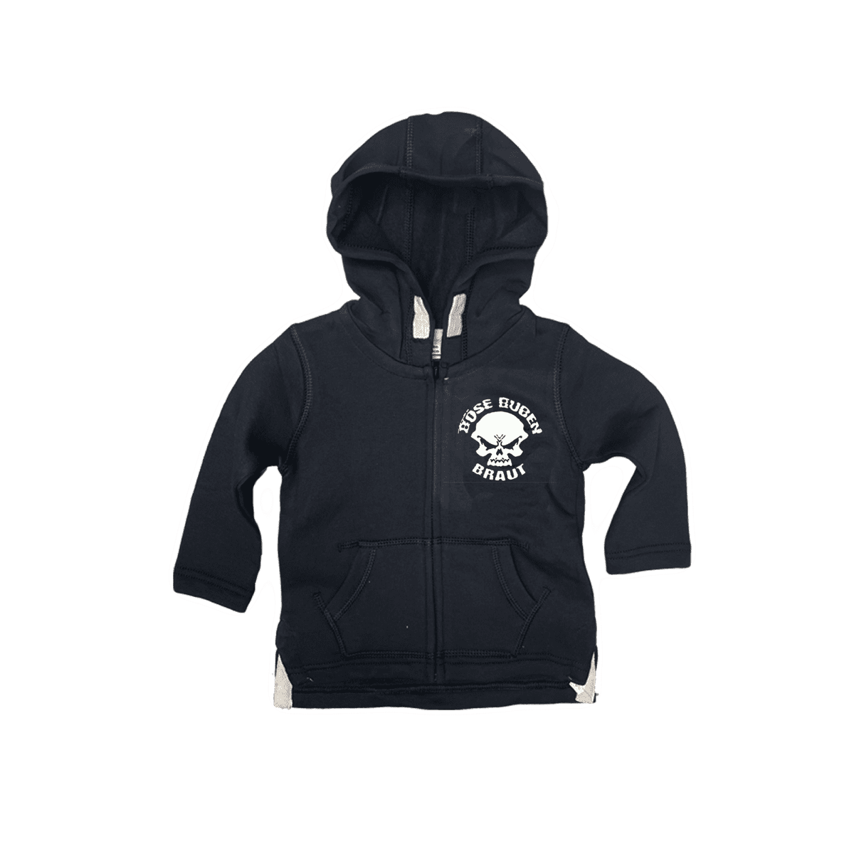 Kids Sweatjacke Braut PINK/Schwarz