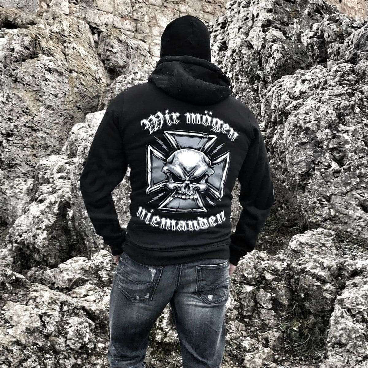 Hoodie - Iron Skull