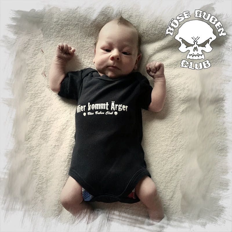 Böse Buben Club Baby Body - Hier kommt Ärger