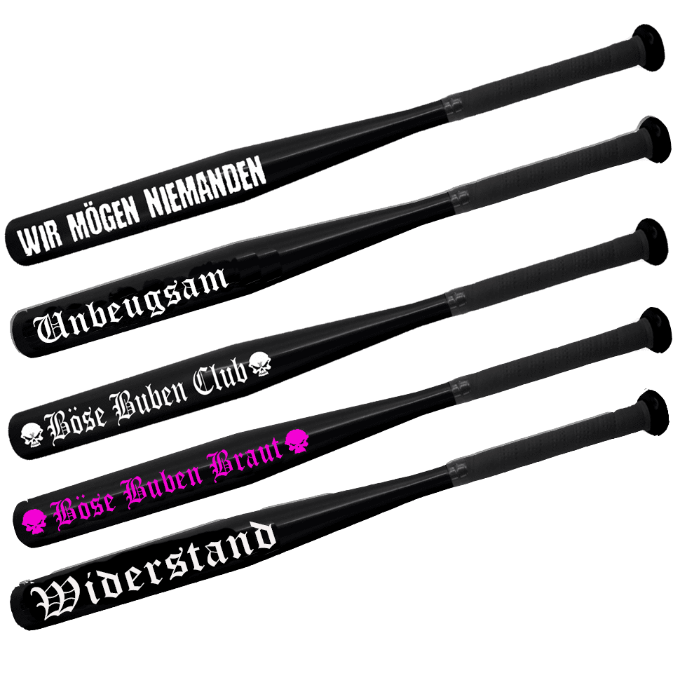 Baseballschläger Schwarz