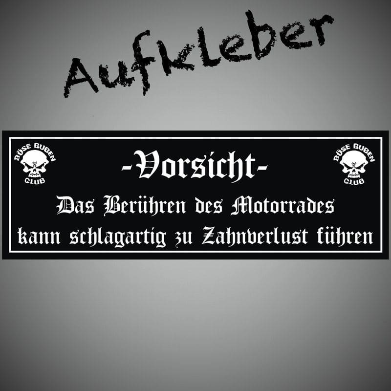 Aufkleber - Zahnverlust