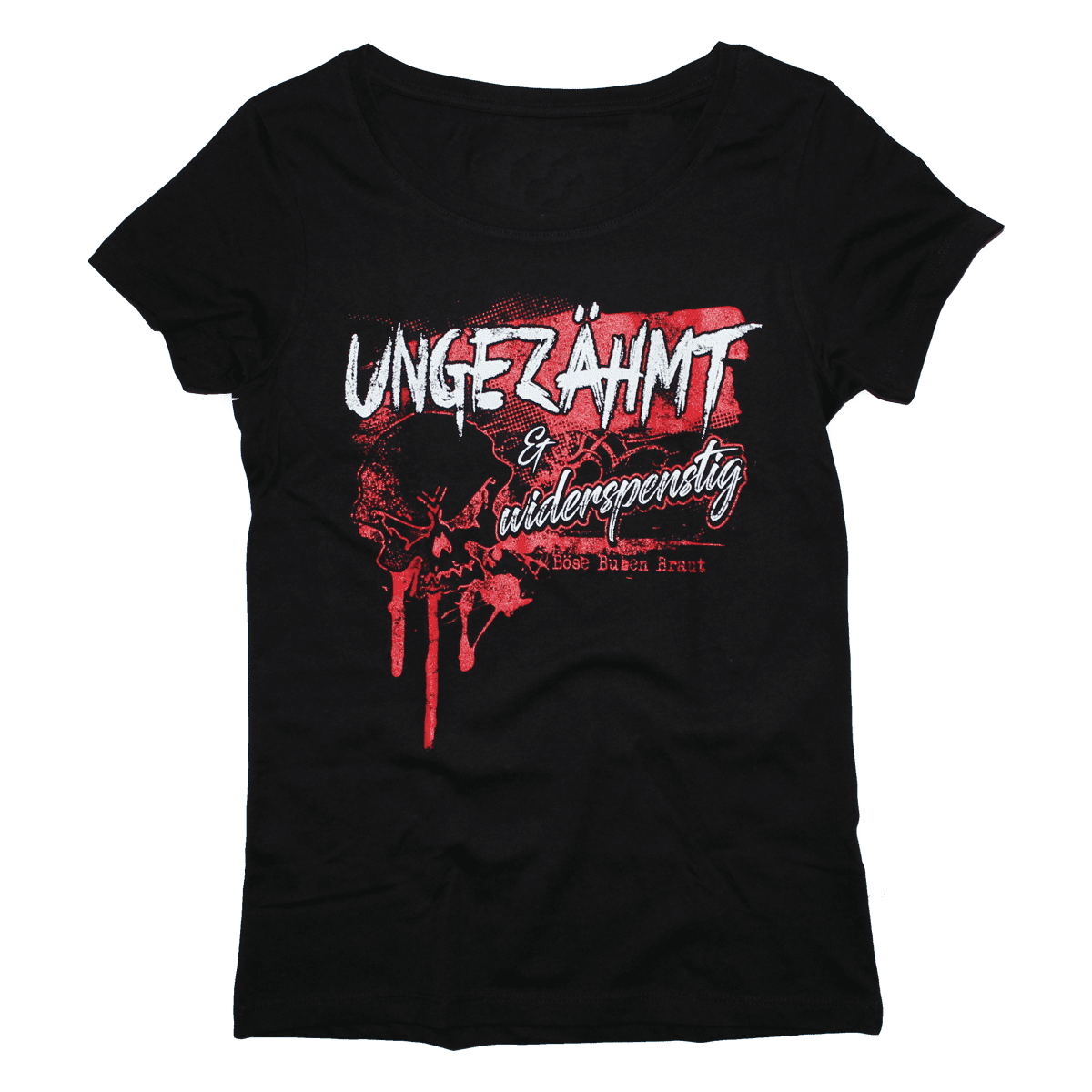 Braut Girlie Shirt - Ungezähmt & widerspenstig