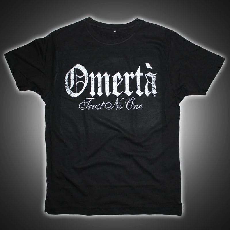 Omertà Shirt - Schriftzug