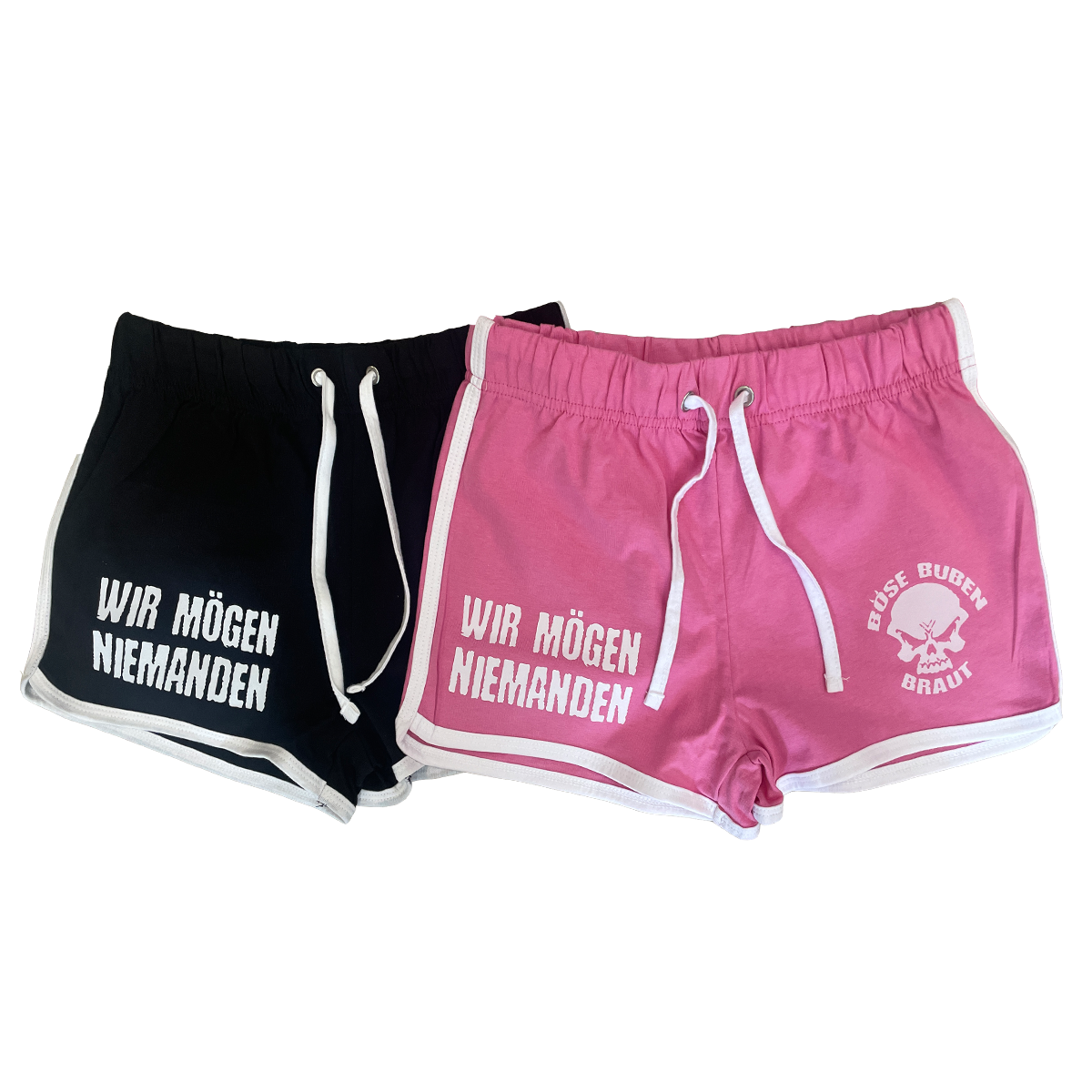 Braut Retro Shorts - Wir mögen niemanden