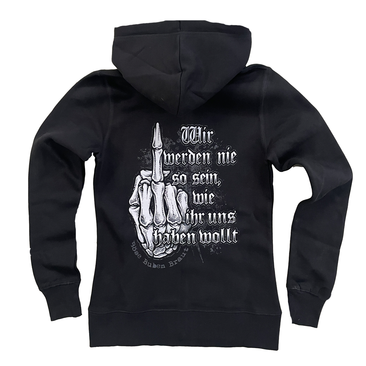 Braut Sweatjacke - Wir werden nie so sein