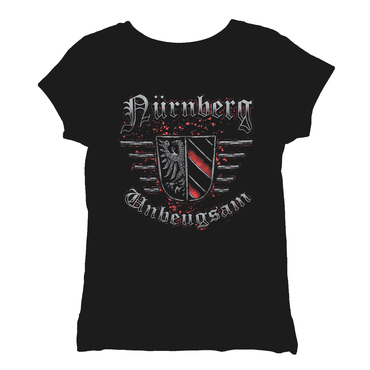 Braut Girlie Shirt - Nürnberg Unbeugsam