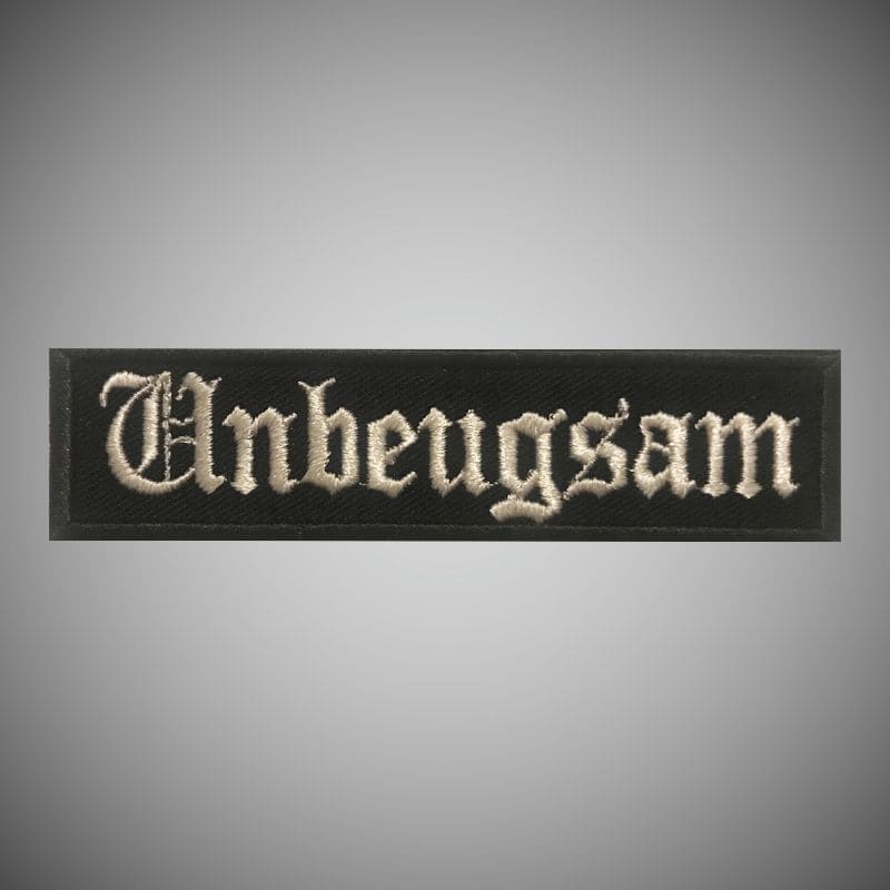 Böse Buben Club Aufnäher - Unbeugsam