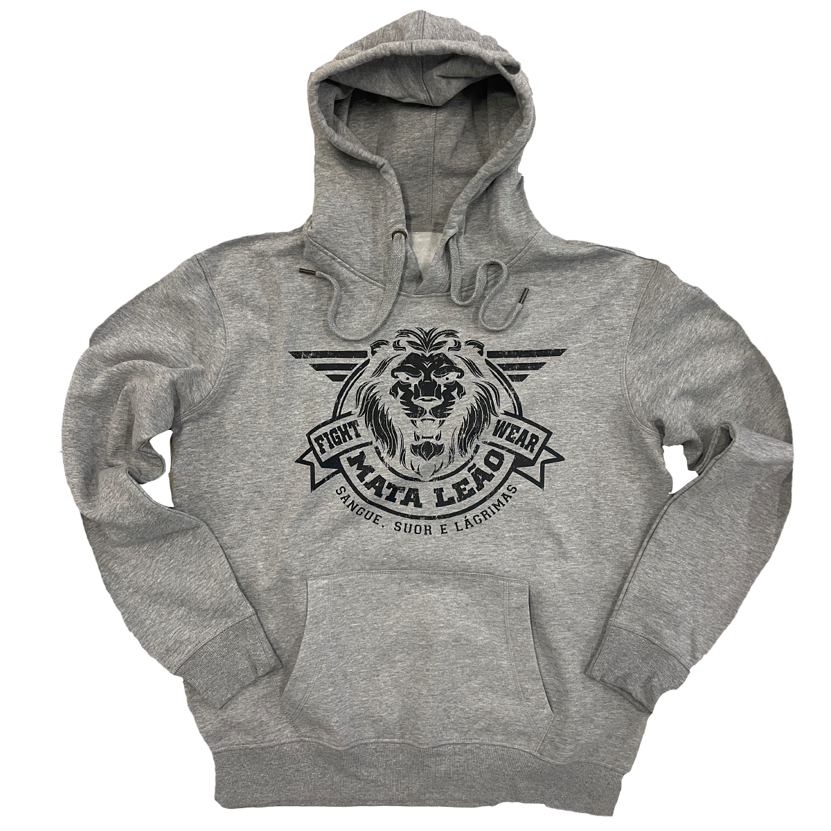 Mata Leão - Kapuzen-Hoodie Blut, Schweiß und Tränen Grau