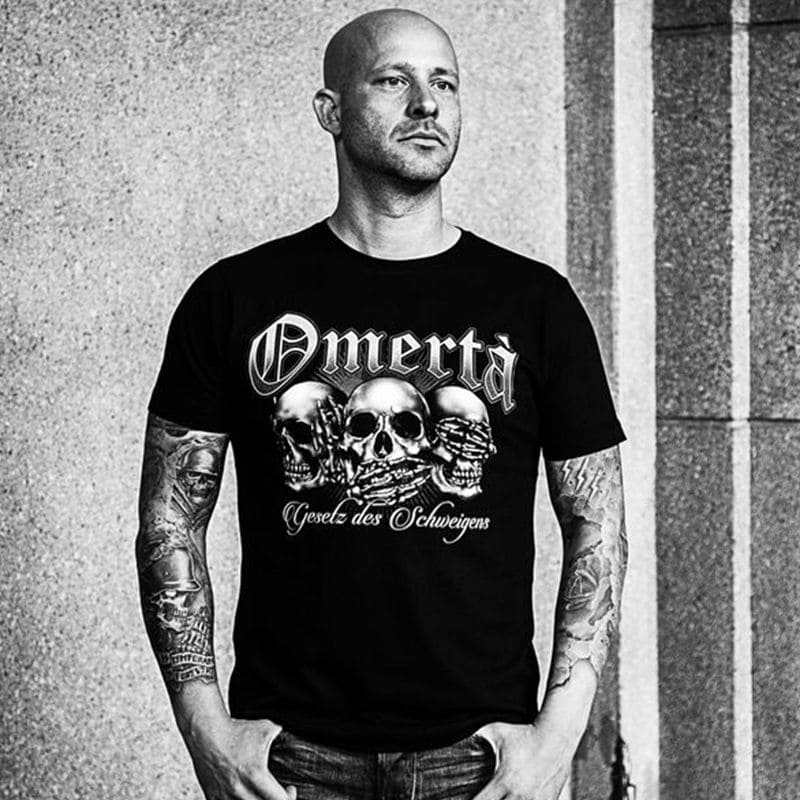 Omertà Shirt - 3 Skulls