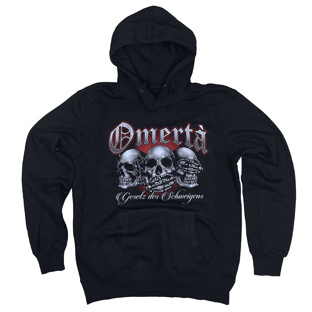 Omertà - Hoodie 3Skulls