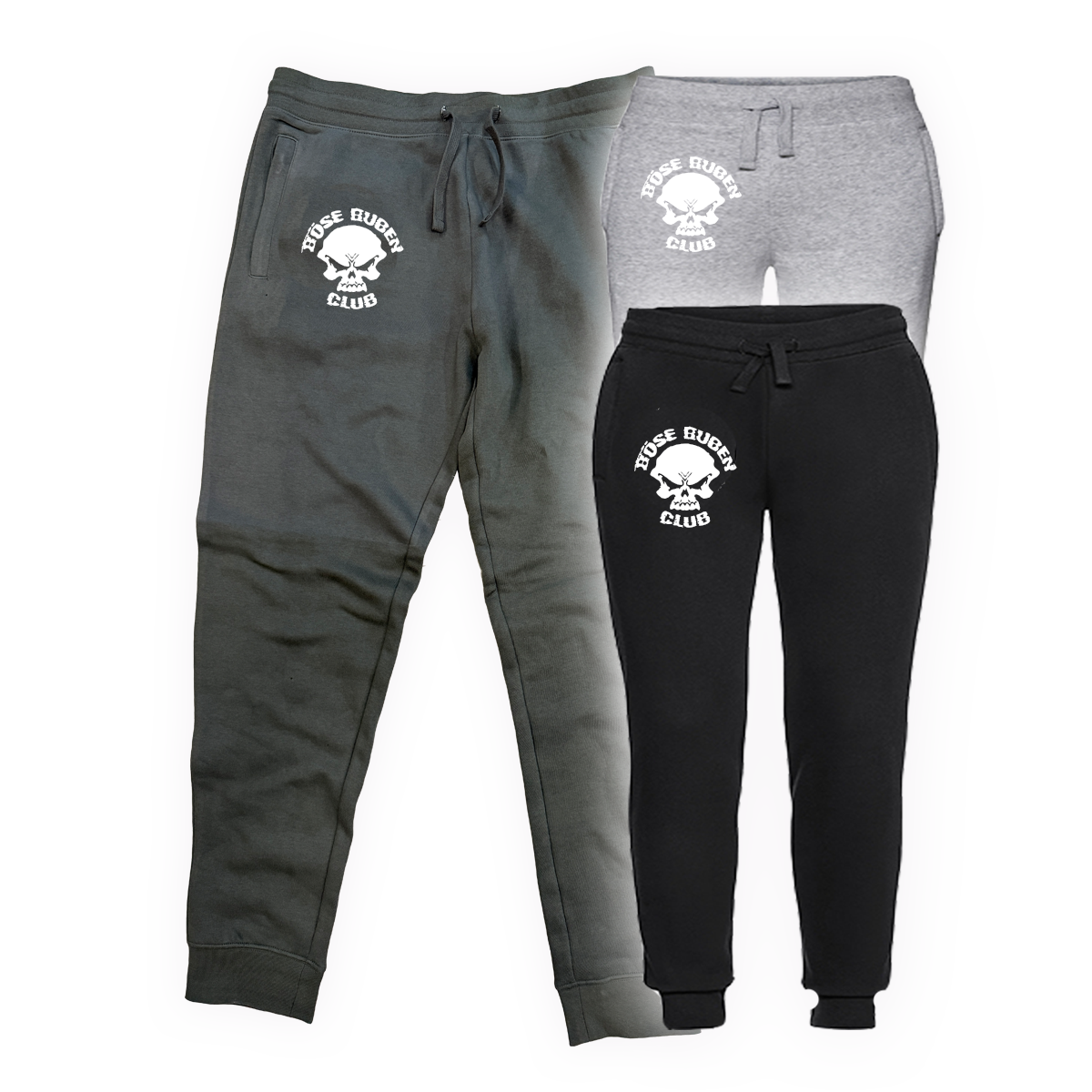 Jog-Pant Logo Grau