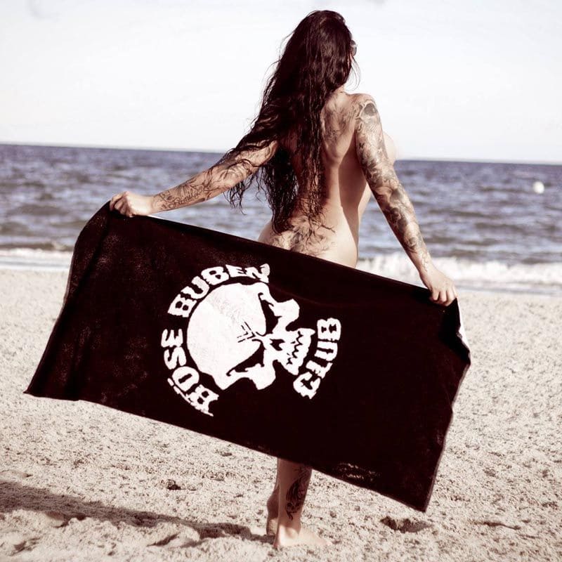 Böse Buben Club - Badetuch Logo