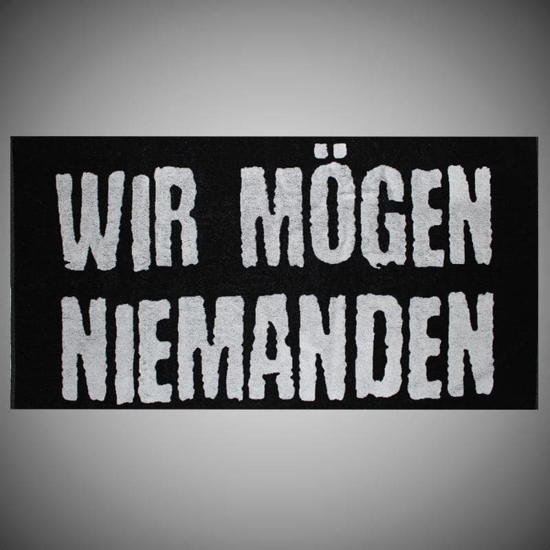 Böse Buben Club Badetuch - Wir mögen niemanden