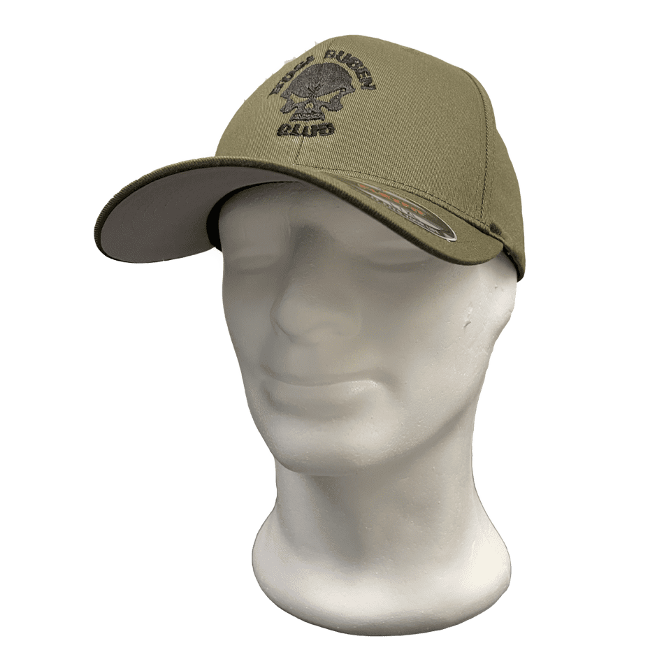 Flexfit Cap - Wir mögen niemanden - Oliv