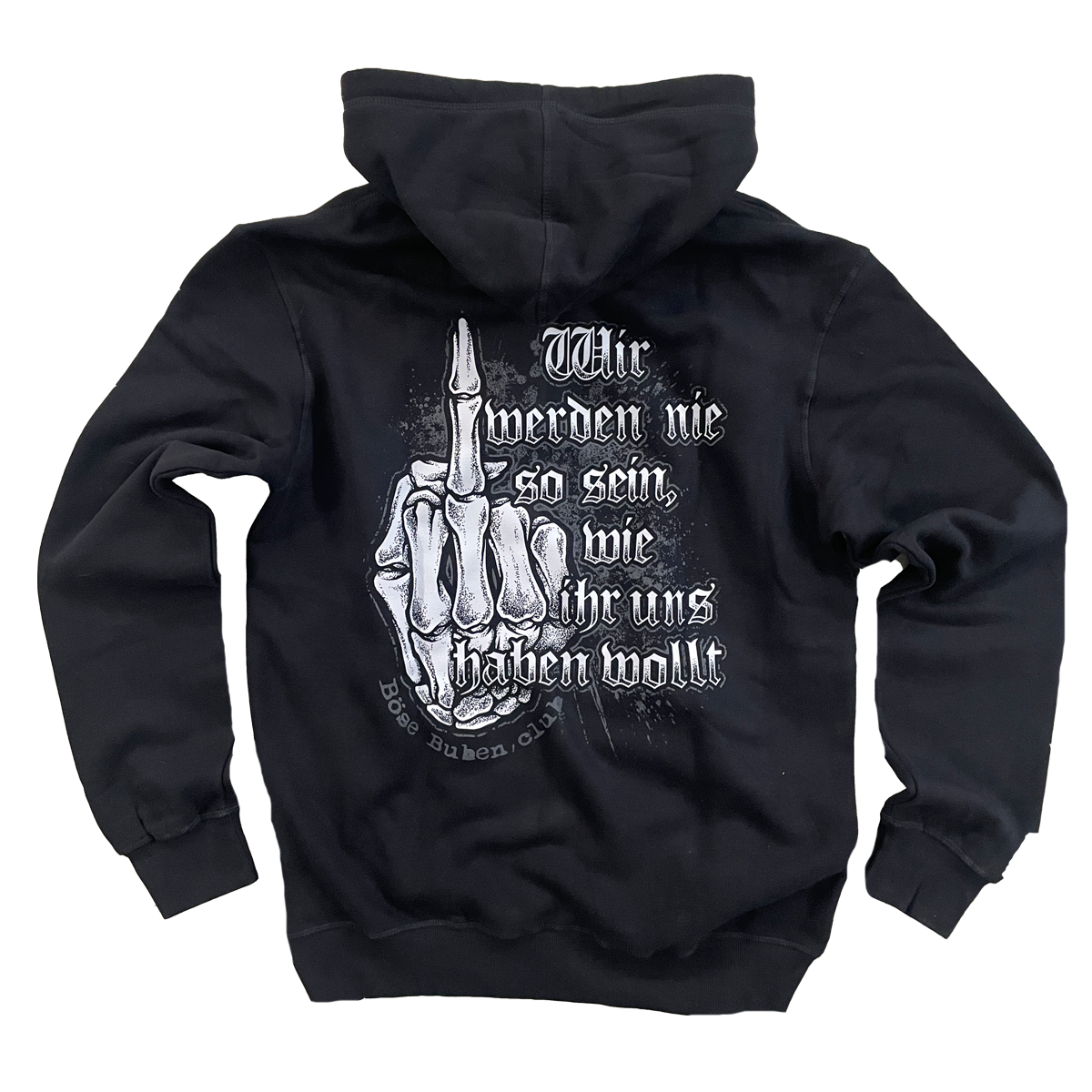 Sweatjacke - Wir werden nie so sein