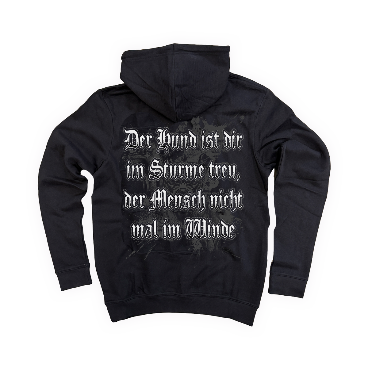 Braut Hoodie Hundetreue