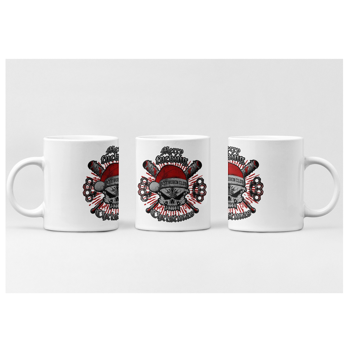 Tasse Weihnachtsskull