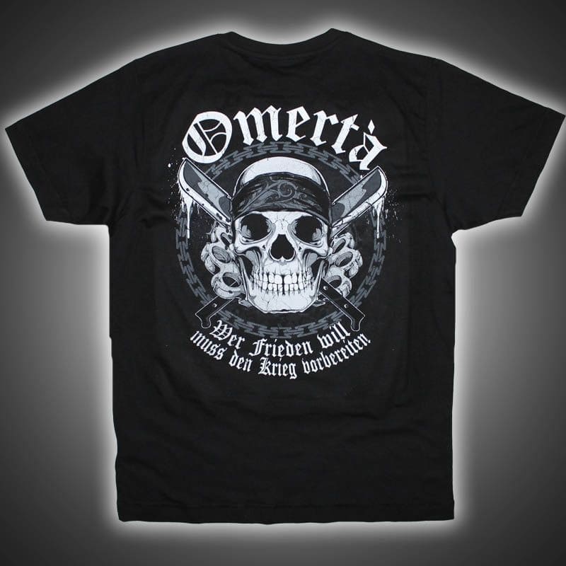 Omertà Shirt - Wer Frieden will