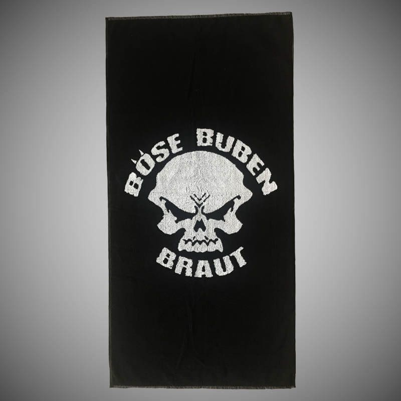 Böse Buben Braut - Badetuch Logo
