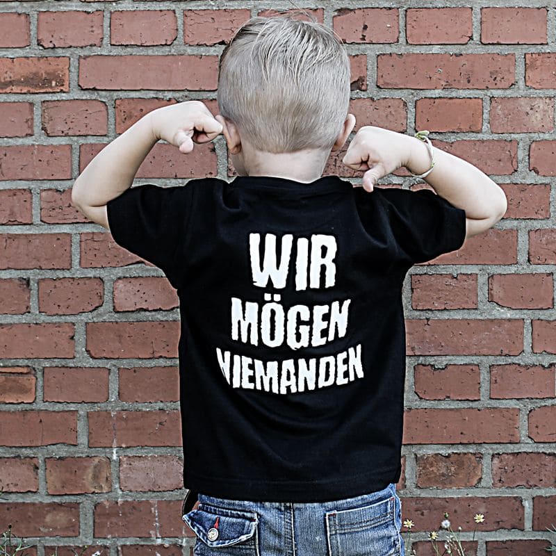 Kids Shirt - Wir mögen niemanden