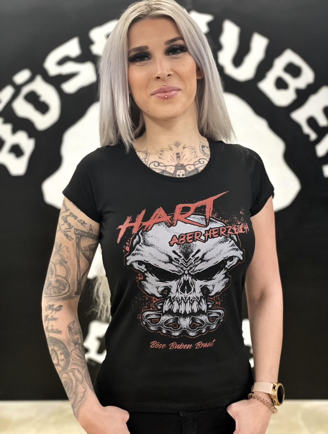 Braut Girlie Shirt - Hart aber herzlich