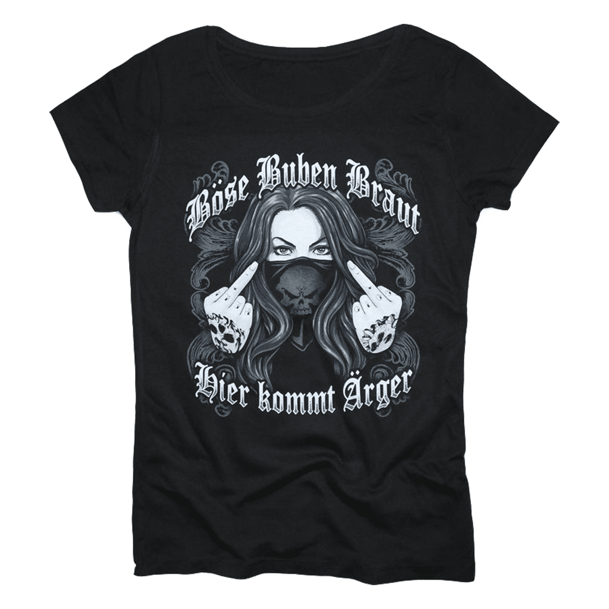 Braut Girlie Shirt - Ärger