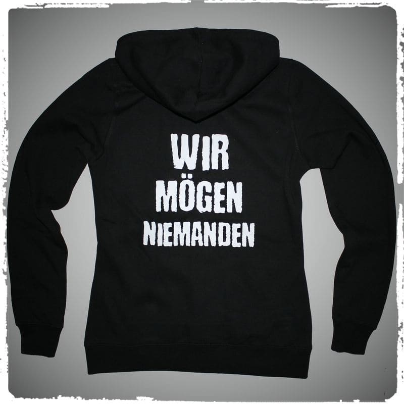 Braut Kapuzenjacke - Wir mögen niemanden