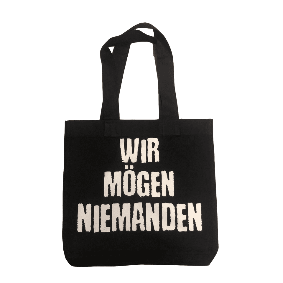 Baumwolltasche - Wir mögen niemanden