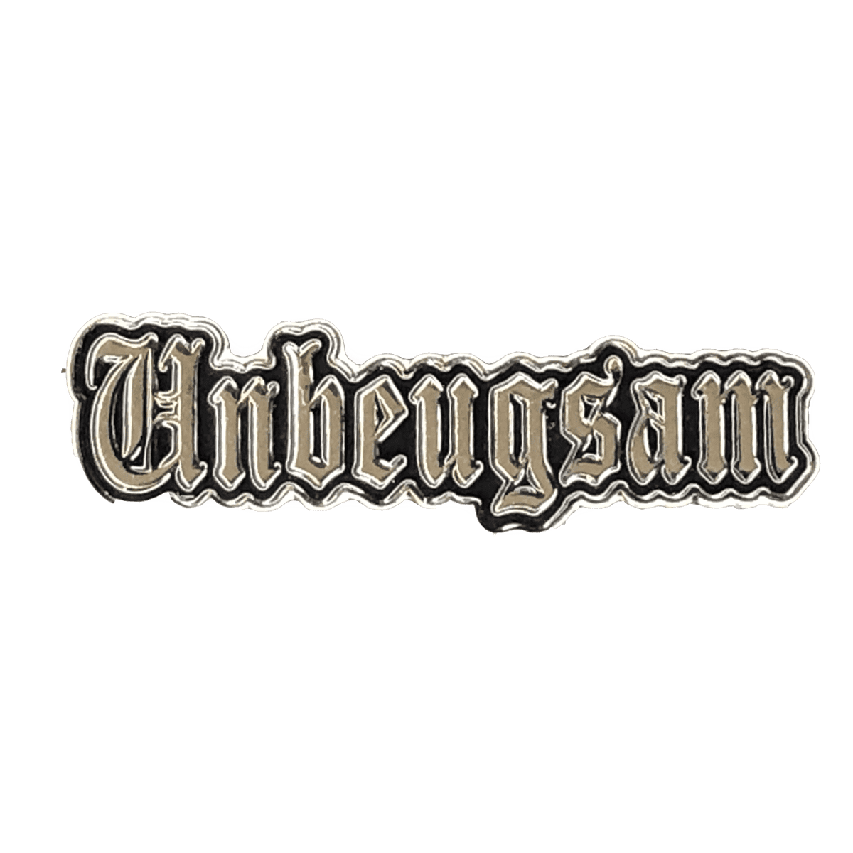 Metal-Pin Unbeugsam