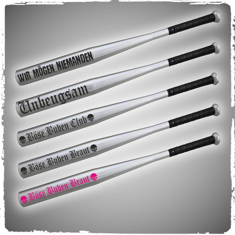 Baseballschläger Silber