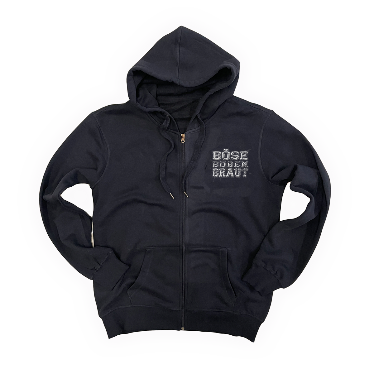 Braut Sweatjacke Steinoptik