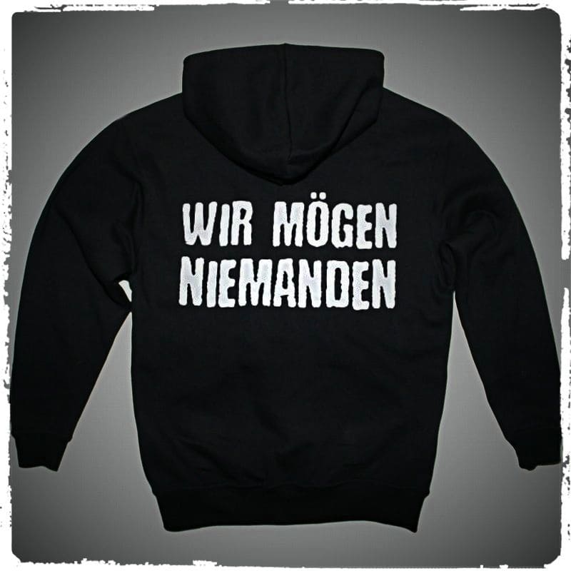 Kapuzenjacke - Wir mögen niemanden