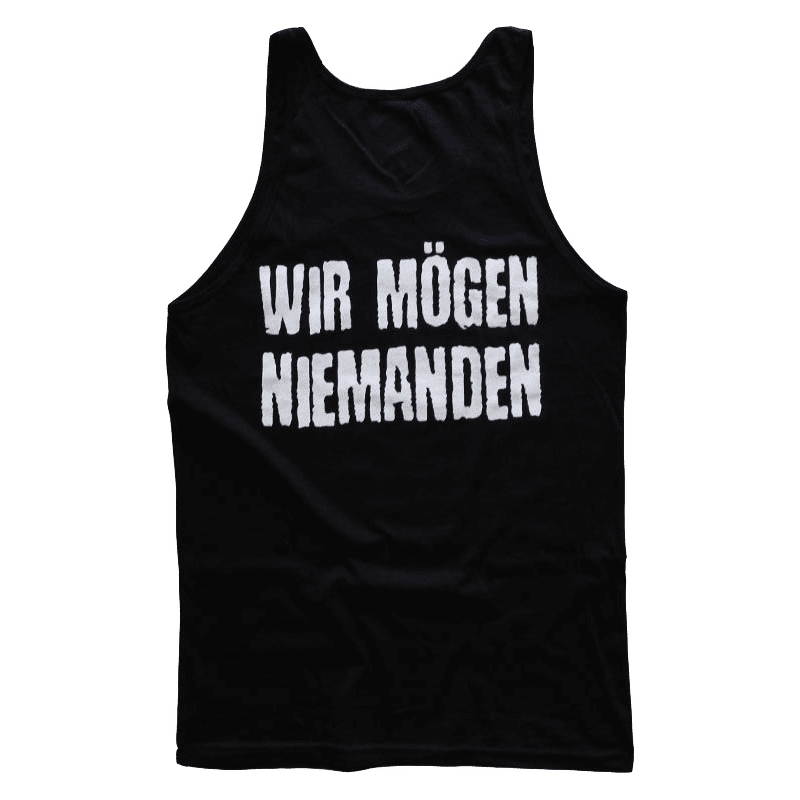 Männer Tank Top - Wir mögen niemanden