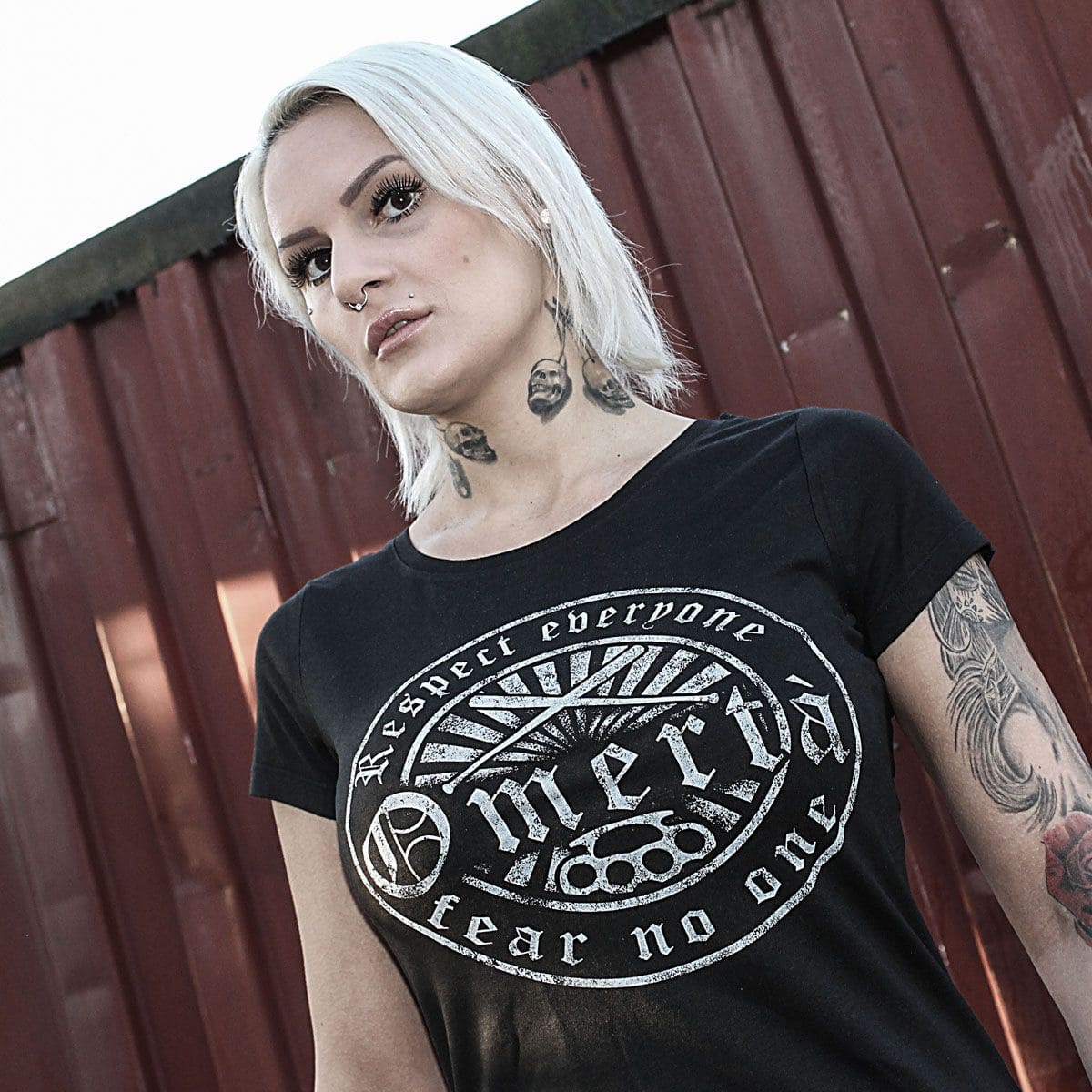 Omertà Girlie Shirt - Respect