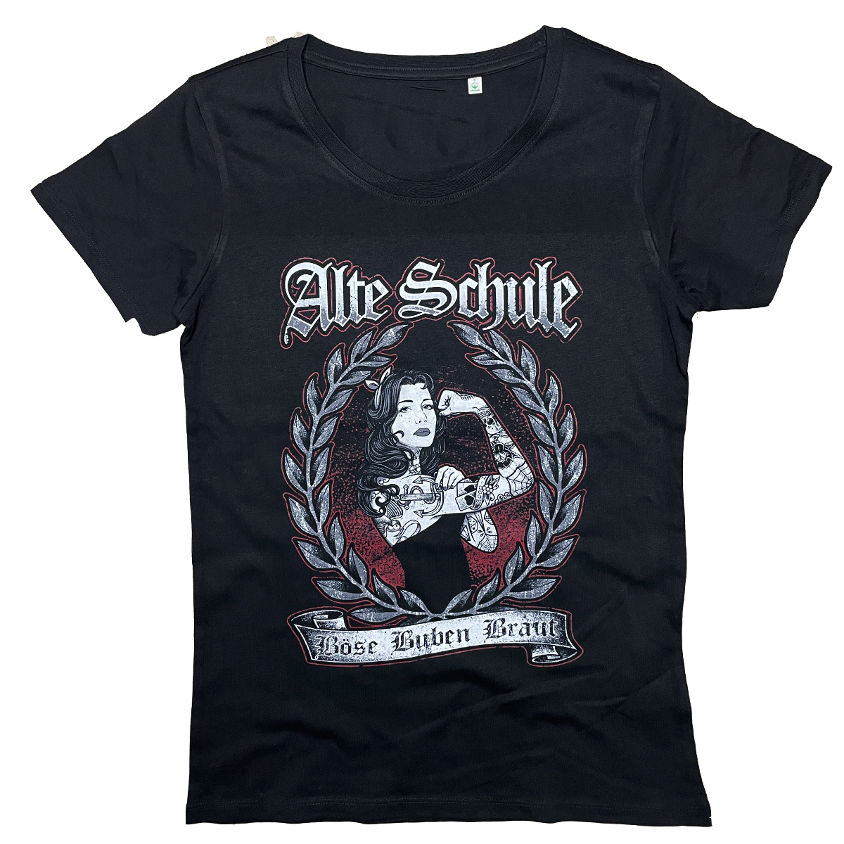 Braut Girlie Shirt - Alte Schule