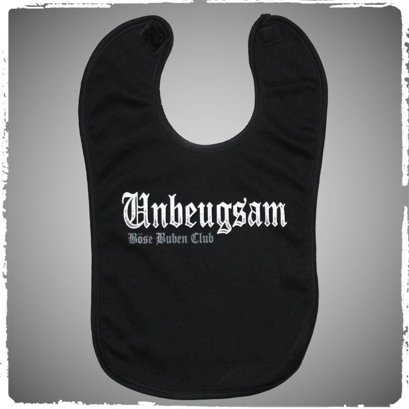 Böse Buben Club Baby Latz - Unbeugsam